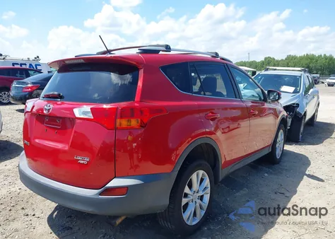 2014 Toyota Rav4 Limited from USA, damaged, VIN 2T3DFREV9EW183734